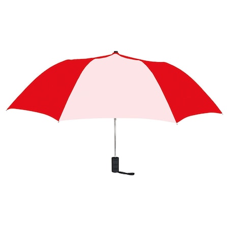 Natico Originals 42 in Spectrum Auto Open Umbrella Red White 6042RDWH
